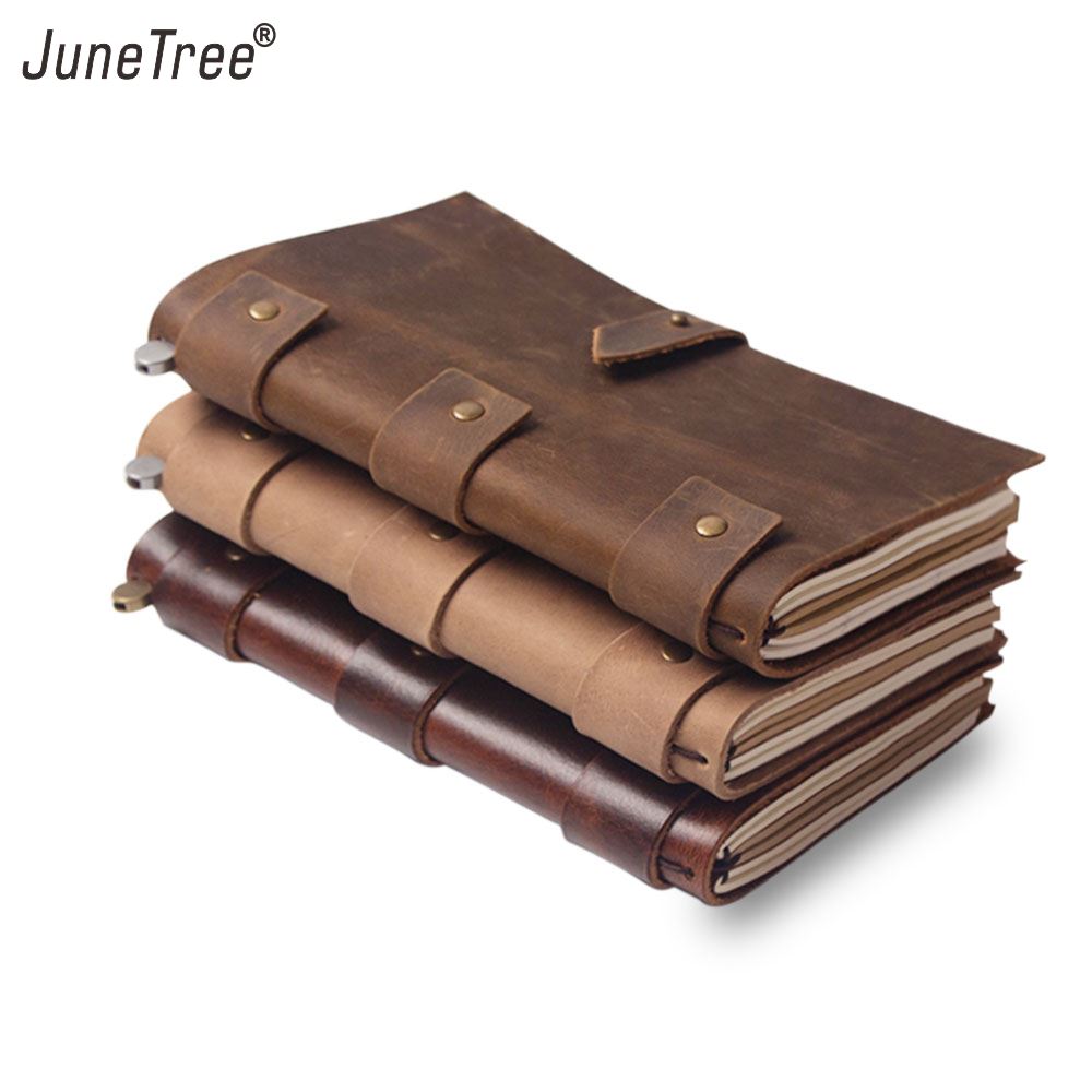 Journal Leather Hardcover - Leather Vintage Diary Notebook Journal Blank