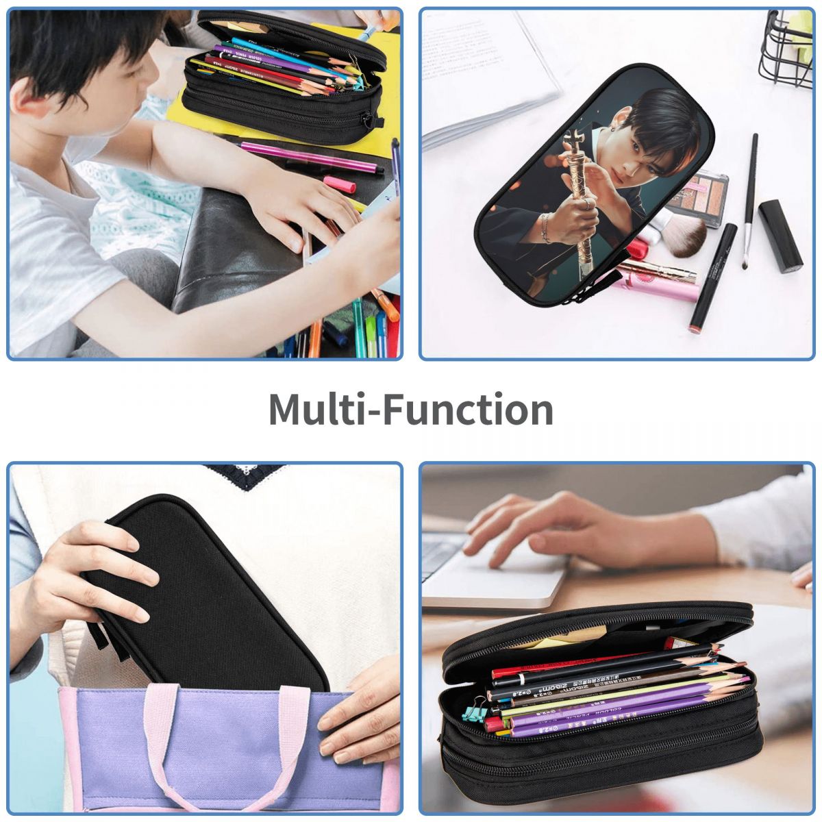 Cha Eunwoo Pencil Case for Boy - Stationery And Office Supply Chain ulasan dan harga