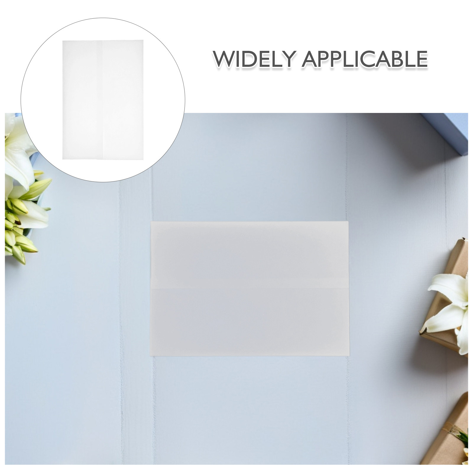 50Pcs Tracing Paper Envelopes  - Letter Envelope Kraft ulasan dan harga