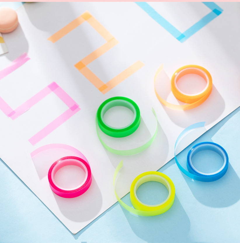 5 Rolls Multicolor Writable St - Correction Tape Roller ulasan dan harga