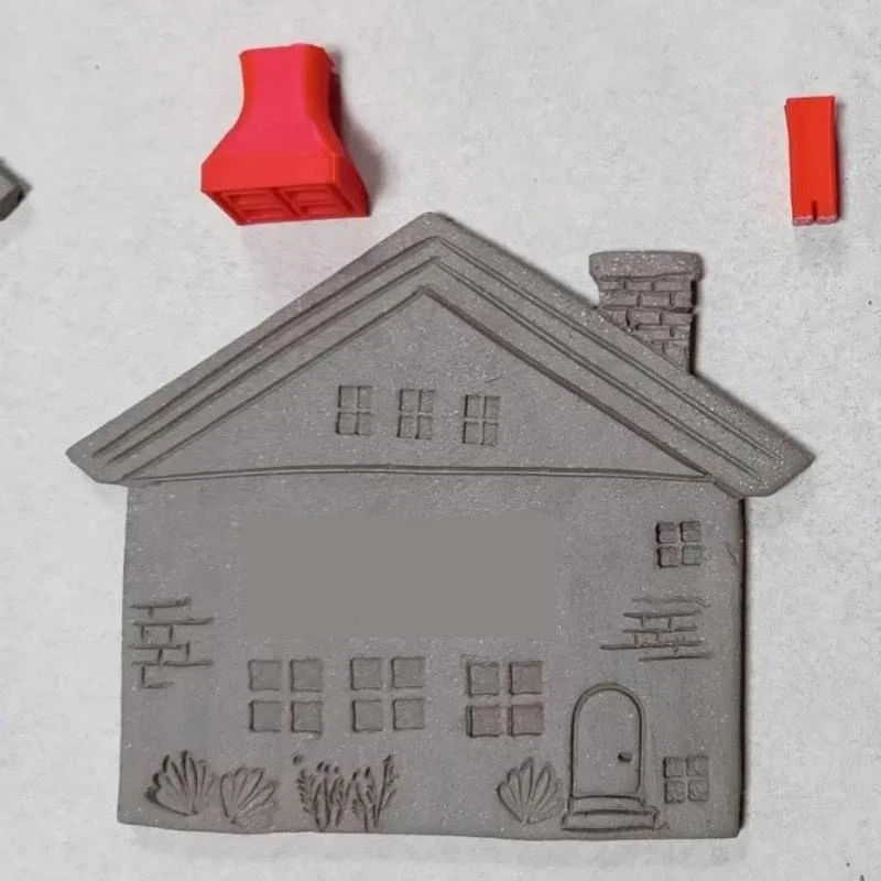 25pcs Plastic Clay Stamp & Mol - Wax Seal Stamp Kit ulasan dan harga