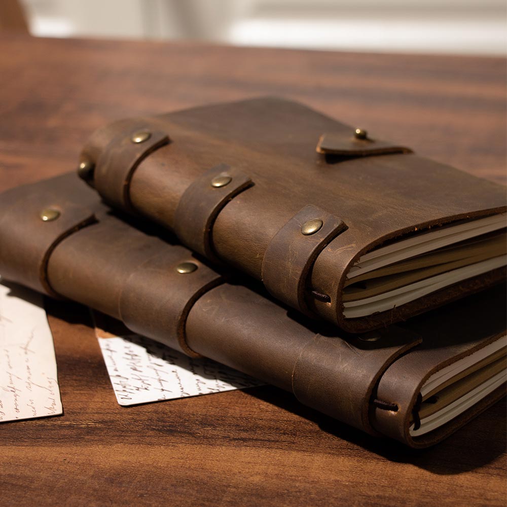 Leather Vintage Diary Notebook - Journal Leather Hardcover ulasan dan harga