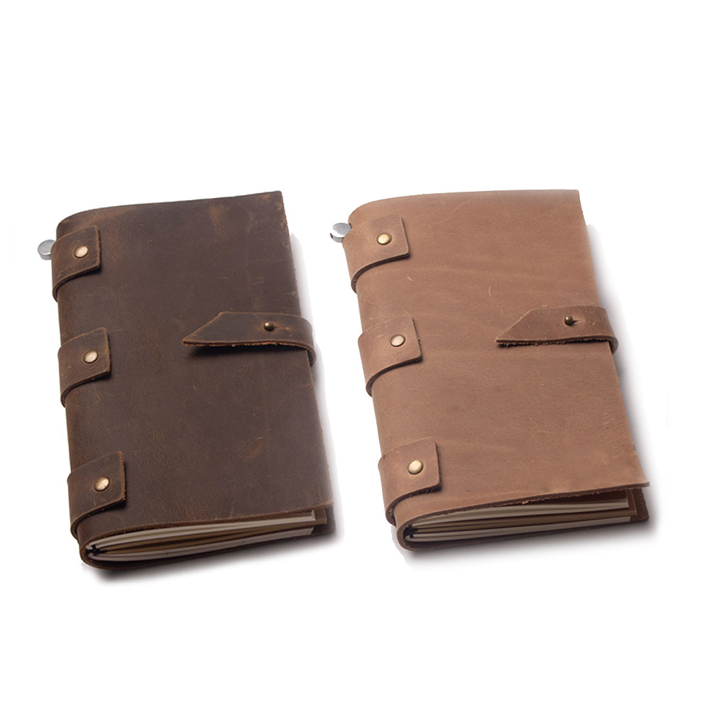 Leather Vintage Diary Notebook - Journal Leather Hardcover ulasan dan harga