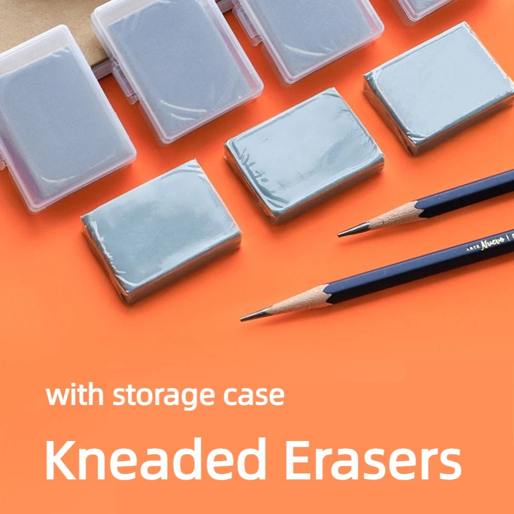 4Pcs Correcting Soft Sketching - Rubber Eraser Kneaded ulasan dan harga