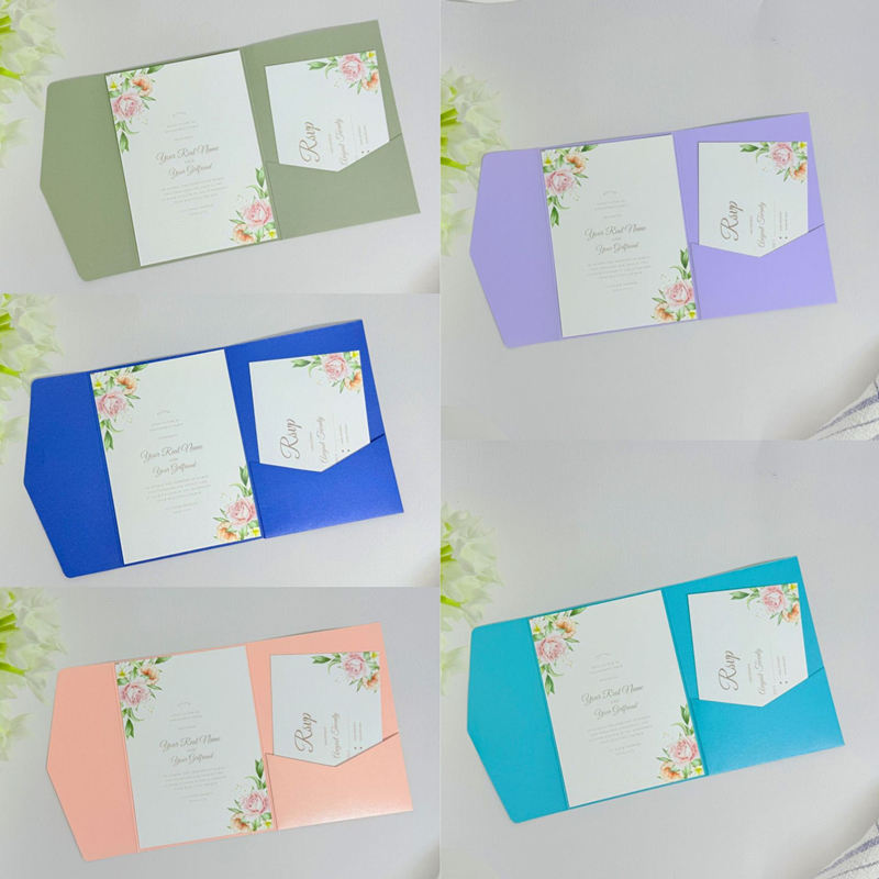 30pcs 18x13cm Green Envelopes  - Stationery Supplies Business ulasan dan harga
