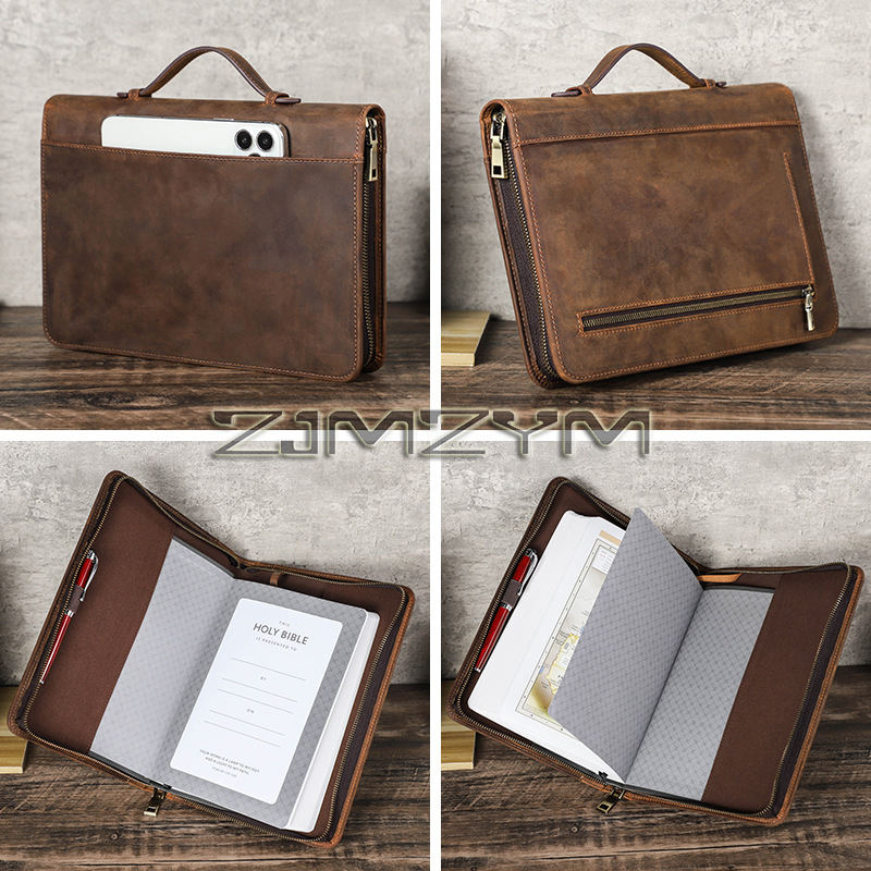 Retro Leather Notebook Cover C - Stationery Supplies Business ulasan dan harga