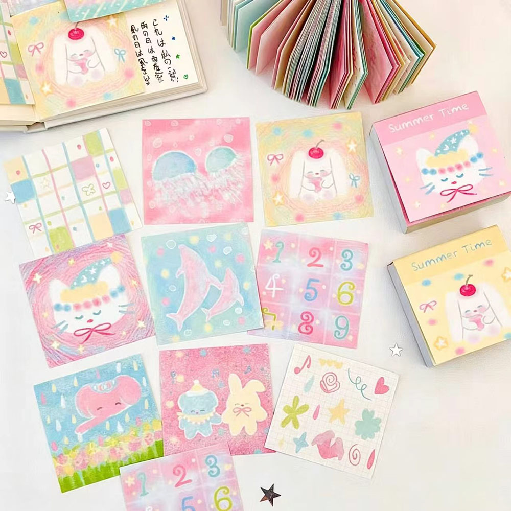 120 Sheets Summer Cute Mini Me - Graph Paper Pad ulasan dan harga