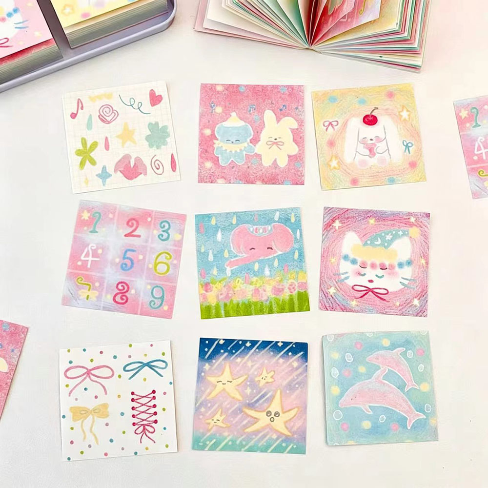 120 Sheets Summer Cute Mini Me - Graph Paper Pad ulasan dan harga