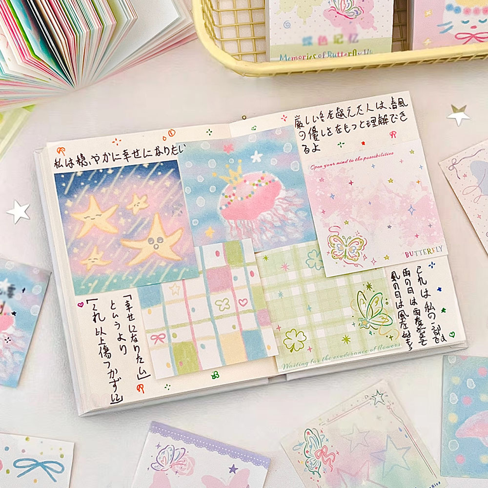 120 Sheets Summer Cute Mini Me - Graph Paper Pad ulasan dan harga
