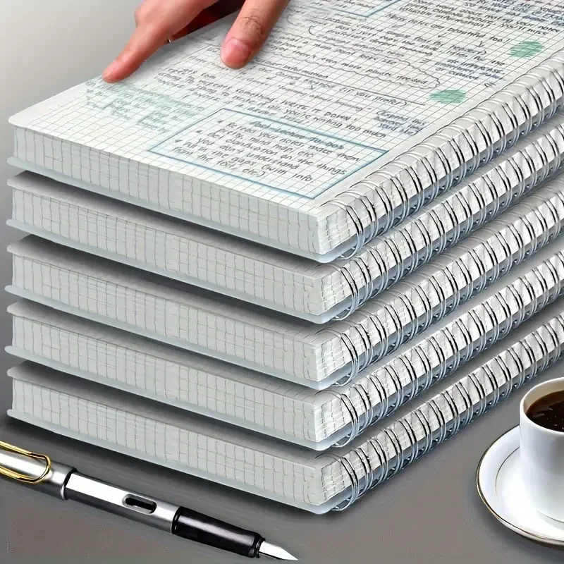 A5 Grid Spiral Notebook 160 Pa - Graph Paper Pad ulasan dan harga