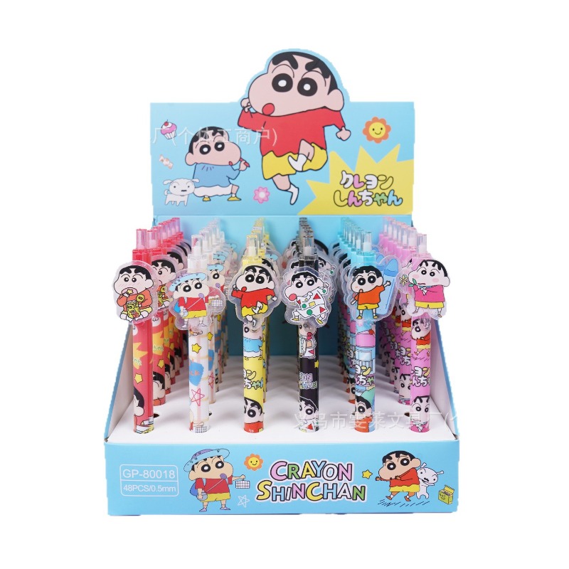 48pcs/box Crayon Shinchan Poin - Supply Of Office Stationery ulasan dan harga