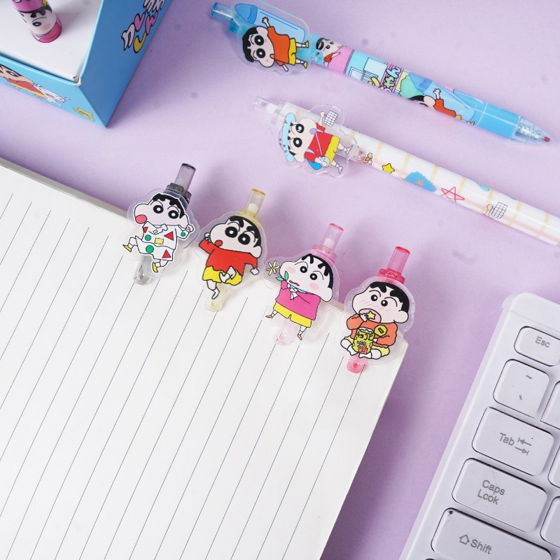 48pcs/box Crayon Shinchan Poin - Supply Of Office Stationery ulasan dan harga
