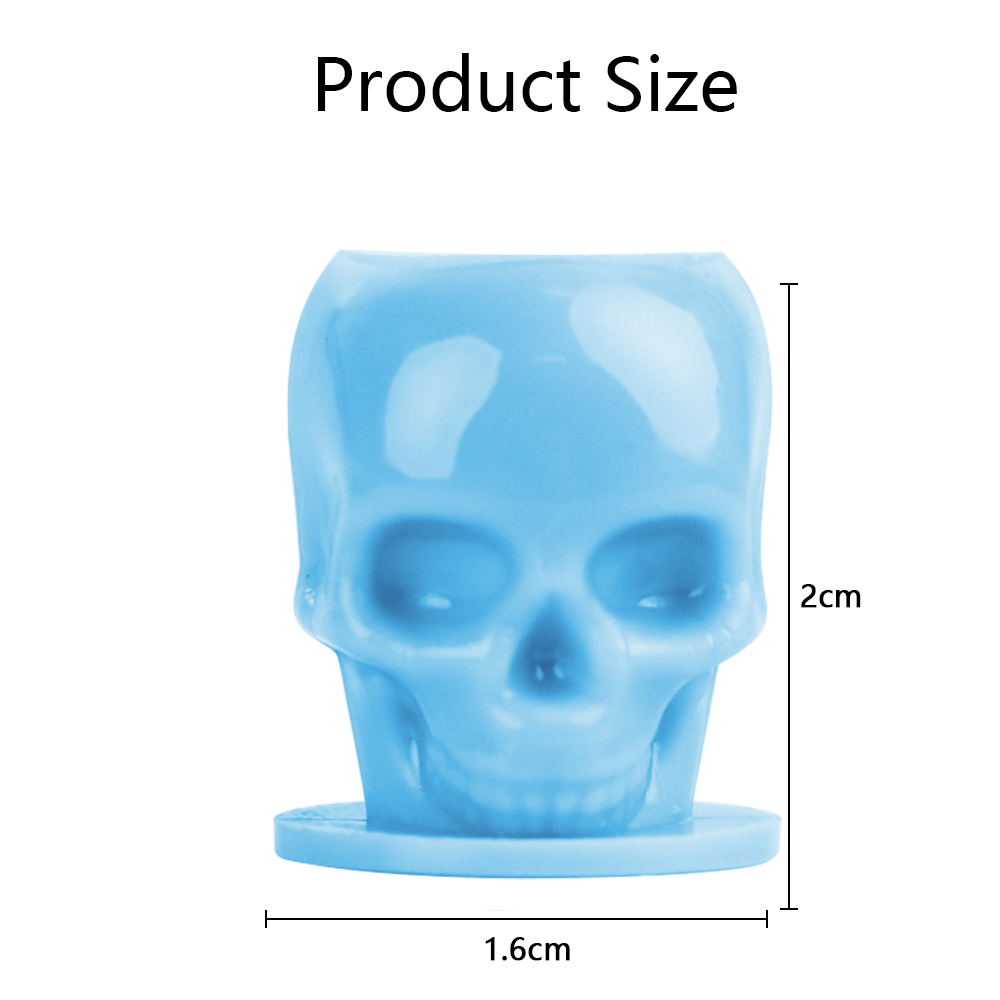 50 Pcs Safe Skull Design Tatto - Calligraphy Ink Bottle ulasan dan harga