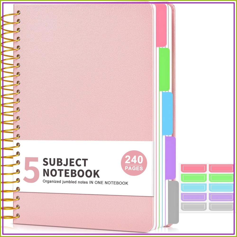 5 Subject Notebook College Rul - Graph Paper Pad ulasan dan harga