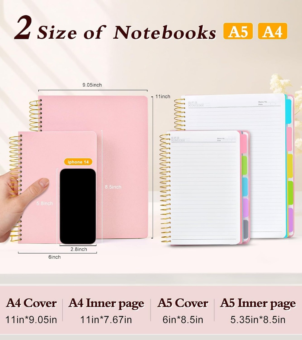 5 Subject Notebook College Rul - Graph Paper Pad ulasan dan harga