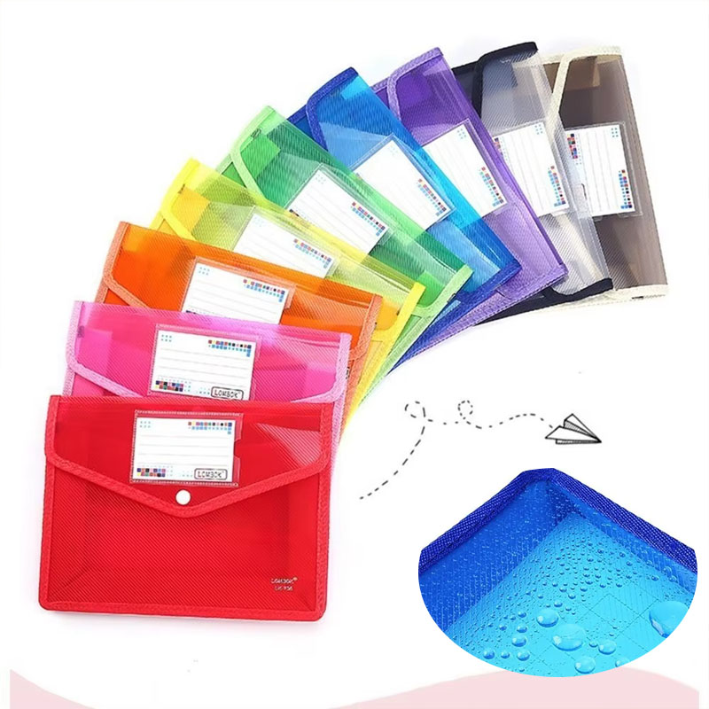 1-10PCS Waterproof A4 A5 Snap  - Supply Of Office Stationery ulasan dan harga