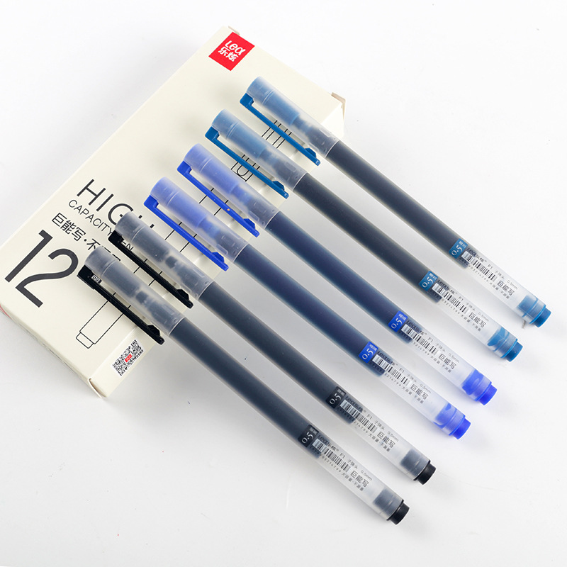 12/6Pc/Lot Gel Pen 0.5MM Ink S - Stationery Supplies Business ulasan dan harga