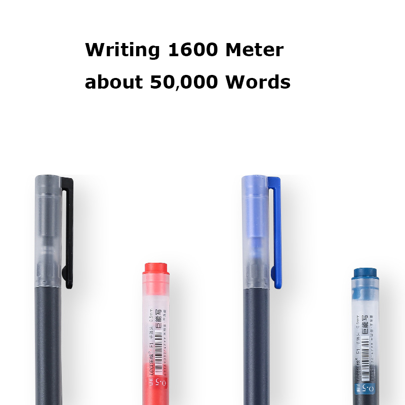 12/6Pc/Lot Gel Pen 0.5MM Ink S - Stationery Supplies Business ulasan dan harga