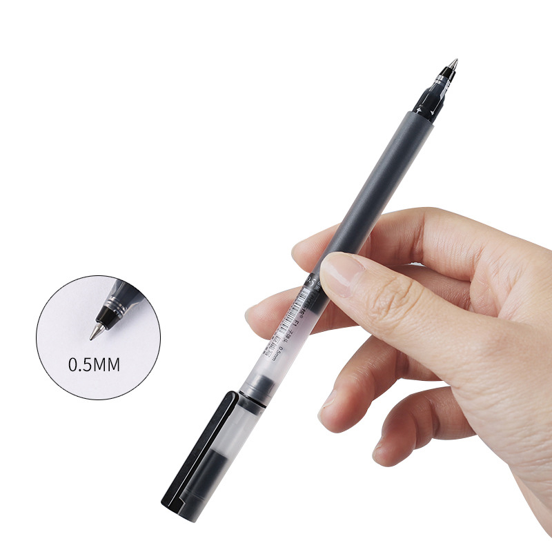 12/6Pc/Lot Gel Pen 0.5MM Ink S - Stationery Supplies Business ulasan dan harga