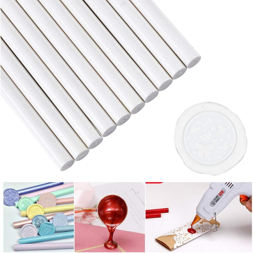 20 Pieces Glue Sealing Wax Sti - Wax Seal Stamp Kit ulasan dan harga
