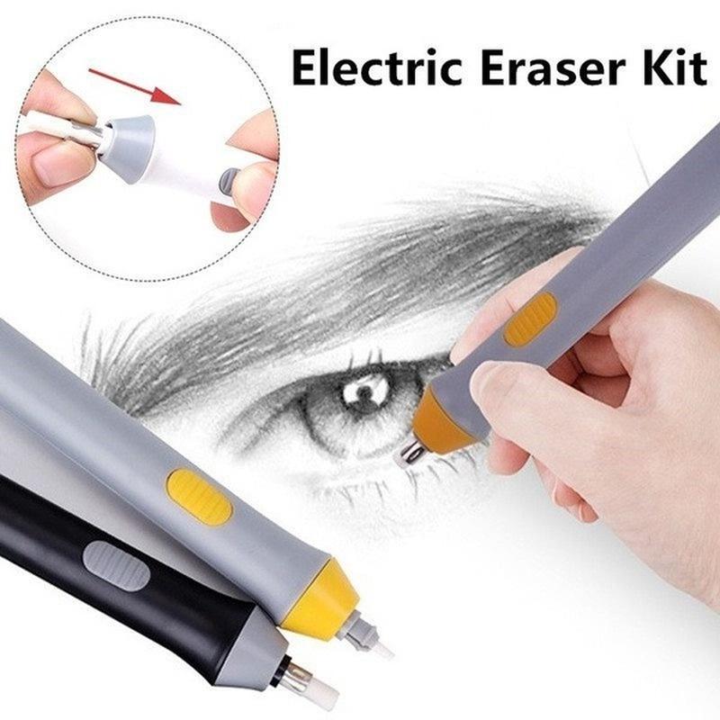 1Pc Electric Eraser Pencil Dra - Rubber Eraser Kneaded ulasan dan harga