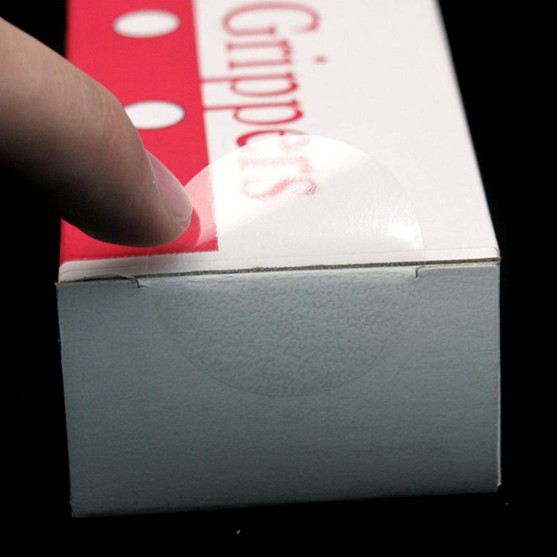 Transparent Circular Sticker S - Sticker Label Roll ulasan dan harga