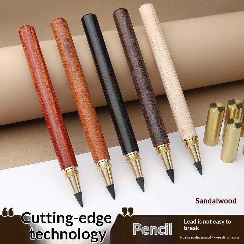 Hot Wooden HB No Ink Pencil Dr - Supply Of Office Stationery ulasan dan harga