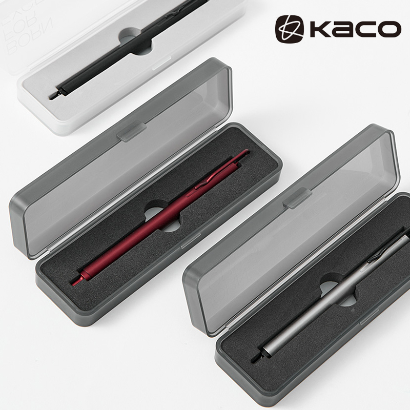 Kaco Metal Gel Pen 0.5MM Black - Stationery Supplies Business ulasan dan harga