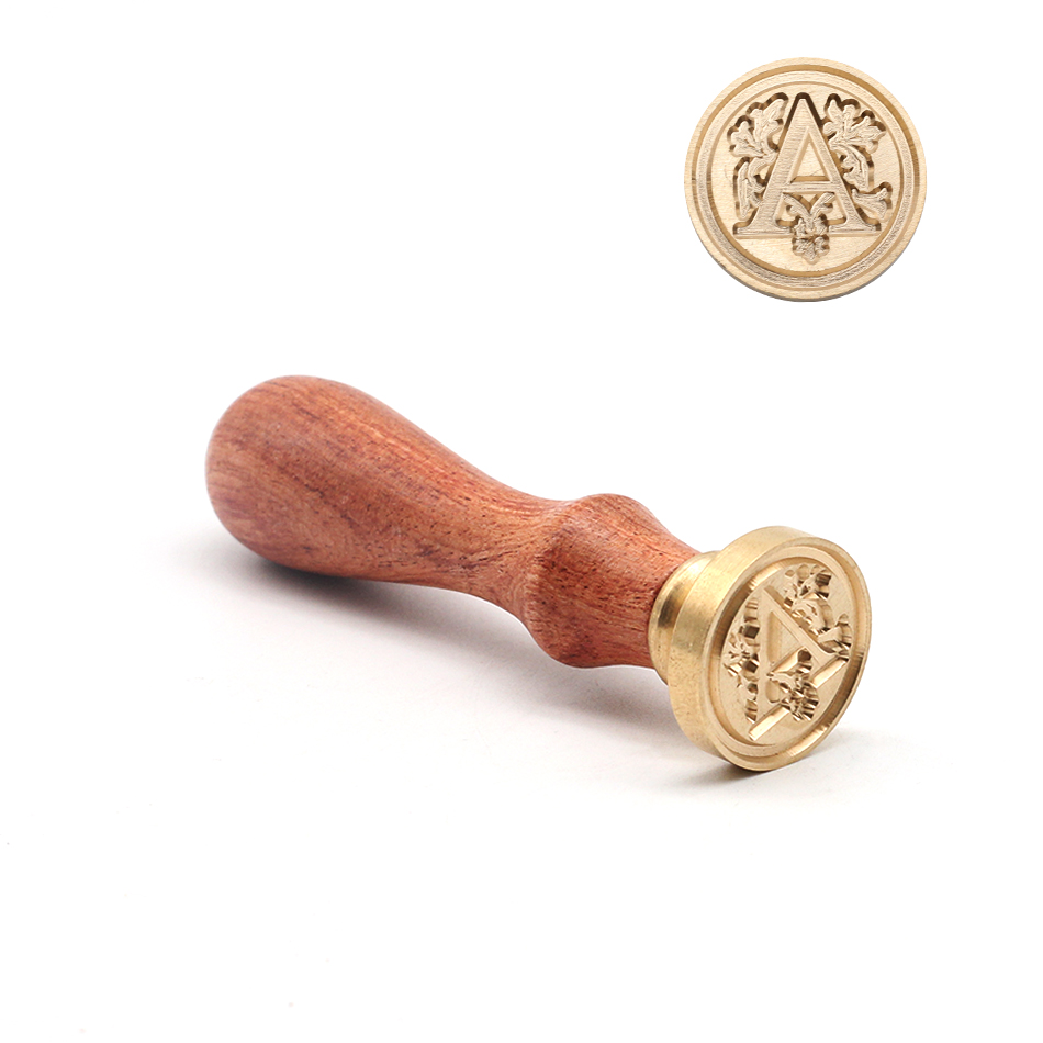 •Retro Wood Stamp Classic 26 L - Wax Seal Stamp Kit ulasan dan harga