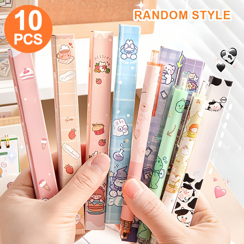 10 Single Gel Pens in a Blind  - Stationery Supplies Business ulasan dan harga